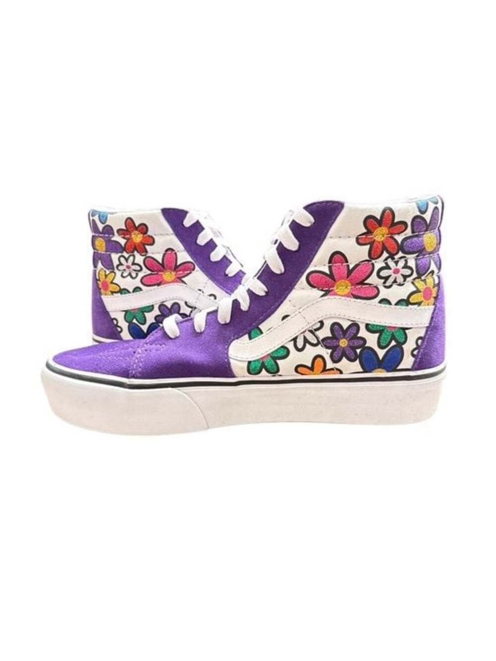 VANS SK8- PLATFORM 2 GLITTER DAISIES - Picture 6 of 7